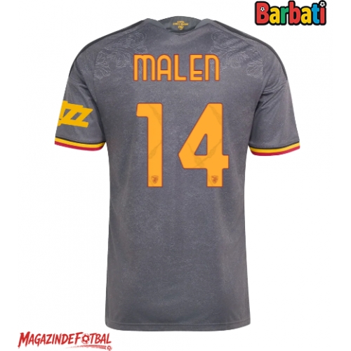 AS Roma Donyell Malen #14 Tricou Fotbal Replică 2026-27 Barbati Treilea AS Roma Donyell Malen #14 Tricou Fotbal Replică 2026-27 Barbati Treilea